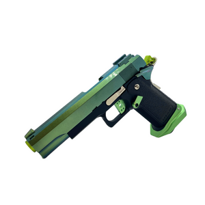 "Gremlin" 1 of 1 Colourshift Custom GBU 5.1 Hi-Capa Pistol - Gel Blaster