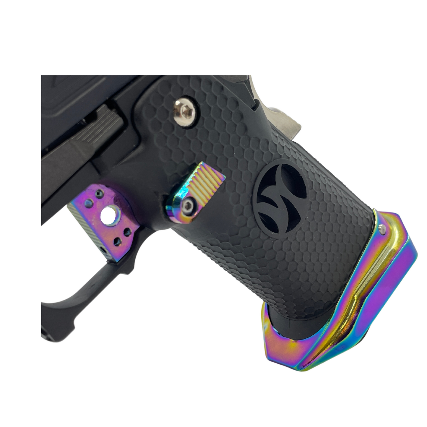 "Rainbow Trip" Custom GBU Pistol - Gel Blaster