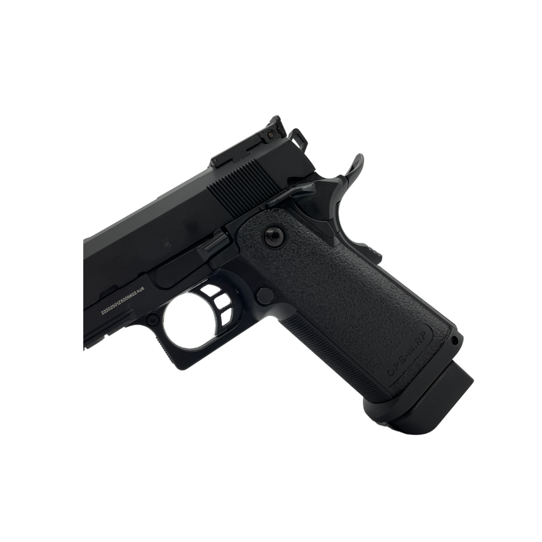 Blacked-Out Hi-Capa 5.1 Gas Pistol - Gel Blaster