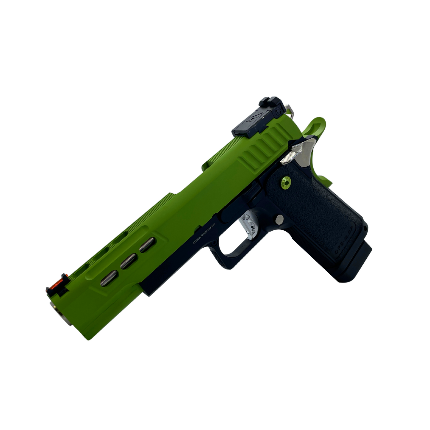 Custom "Lime Light" G/E Hi-Capa 5.1 Gas Pistol - Gel Blaster