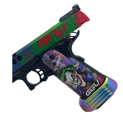 "Joker" Custom G/E Hi-Capa Gas Pistol - Gel Blaster