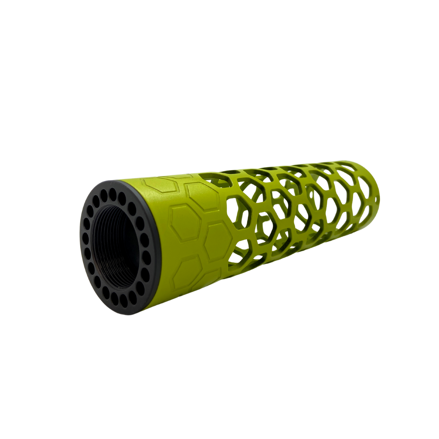 7" Alloy Hex CNC Speed Handguard (Green)