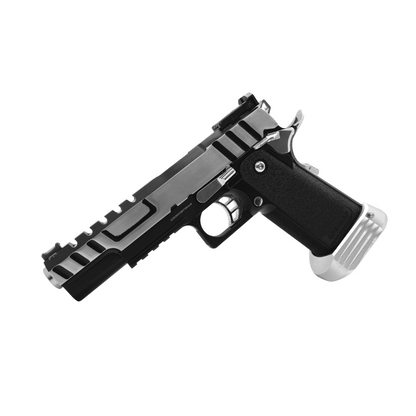 Custom GMX Polished Hi-Capa OPS MRP Gas Pistol - Gel Blaster