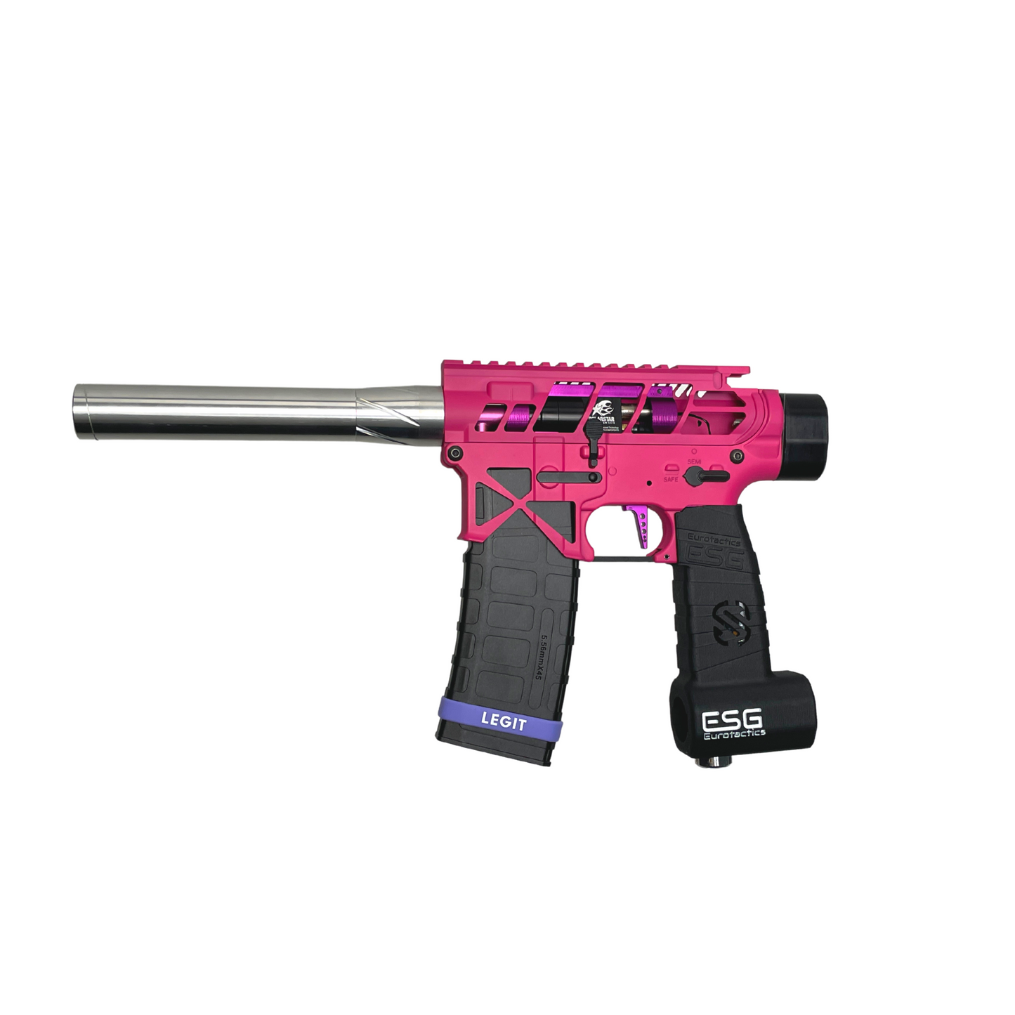 "Fairy Floss" GBU Custom HPA - Gel Blaster