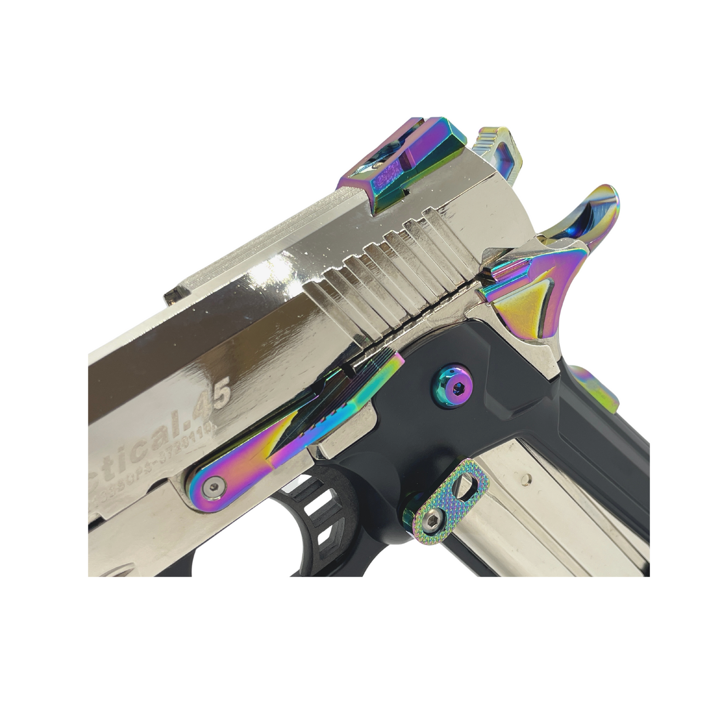 1 of 1 "Light You Up" Competition Custom 4.3 Hi-Capa - Gel Blaster (Metal)