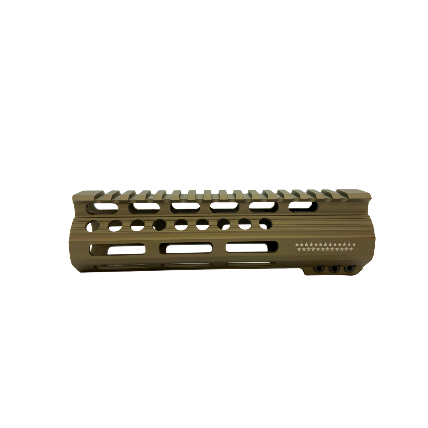 7" Tan Alloy CNC Handguard