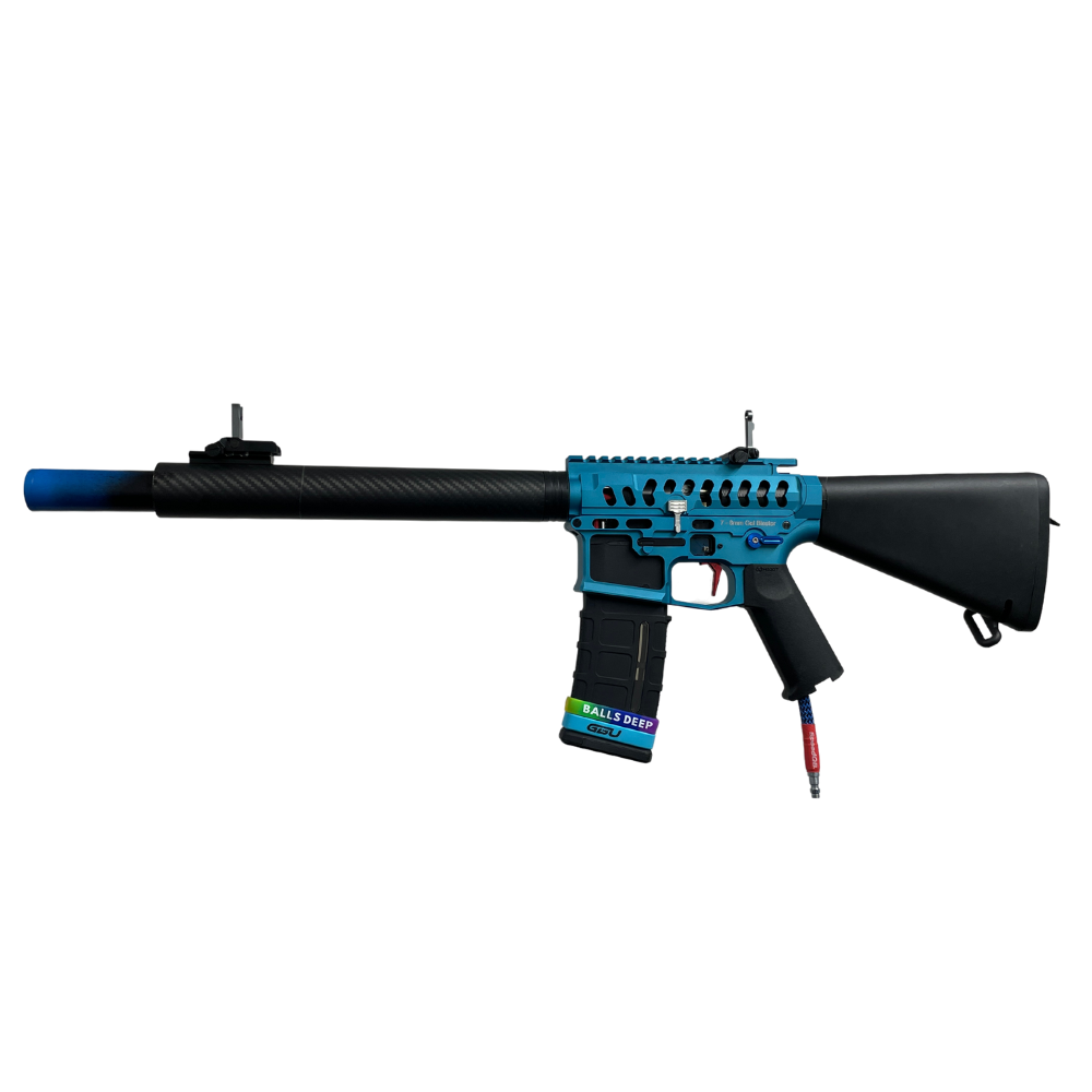 Sky Blue Retro Custom HPA - Gel Blaster