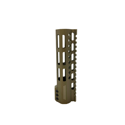 7" Tan Alloy CNC Handguard