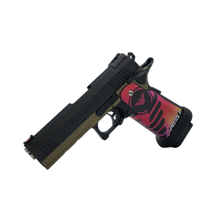 Custom "Armani" G/E Hi-Capa 4.3 Gas Pistol - Gel Blaster