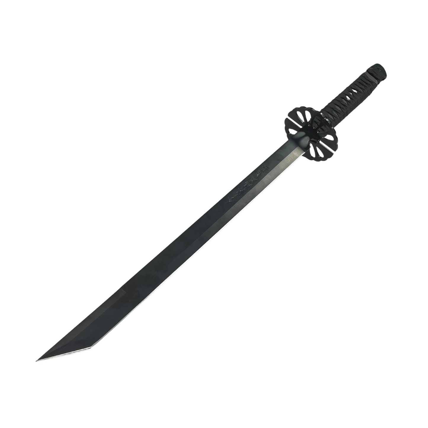 "Survivor" Twin Ninja Swords - Two-Piece Set (Matte Black)