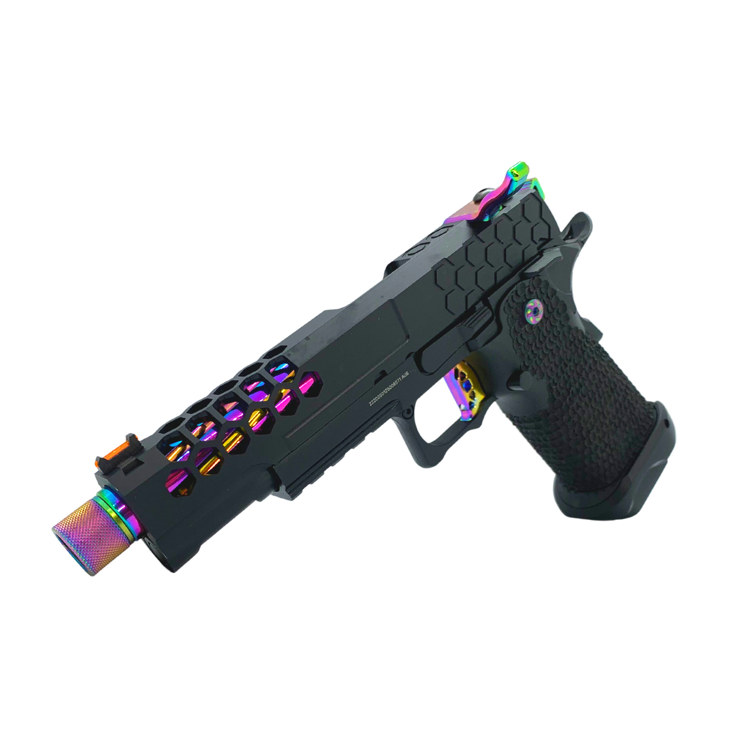 "Oil Slick" GBU Custom Gas Pistol - Gel Blaster