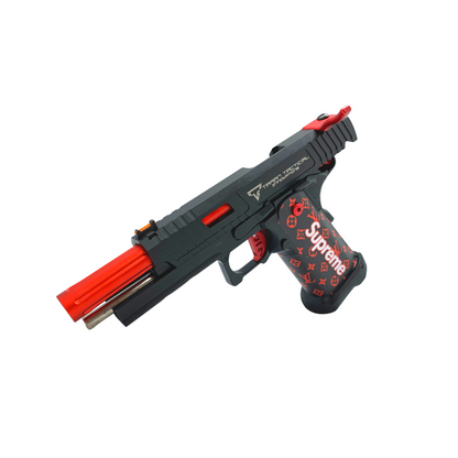 "Supreme Red" Custom Pistol - (Gel Blaster)