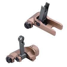 20mm Black Kublai Iron Sights (Universal Rail)