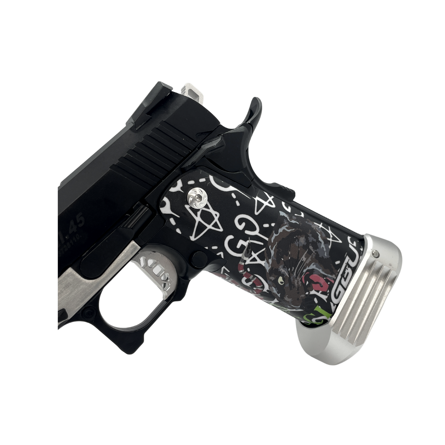 Custom "Gucci" G/E Hi-Capa Gas Pistol - Gel Blaster